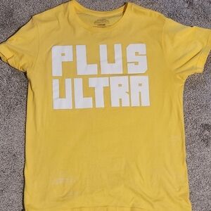 Yellow Plus Ultra Graphic Tee